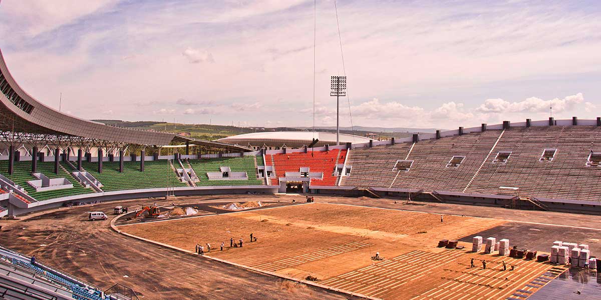 constructeur de stade